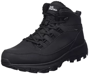 Jack Wolfskin Everquest Texapore Mid M buty sportowe męskie, czarny, 40 EU - Moda i Uroda OUTLET - miniaturka - grafika 1