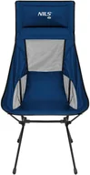 Fotele i krzesła ogrodowe - NC3322 KRZESŁO SKŁADANE ULTRALIGHT GRANATOWE NILS CAMP - miniaturka - grafika 1