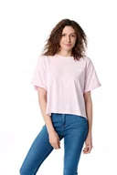 Koszulki i topy damskie - WRANGLER SUMMER TEE LILAC ICE W7Q8GHP13 S - miniaturka - grafika 1