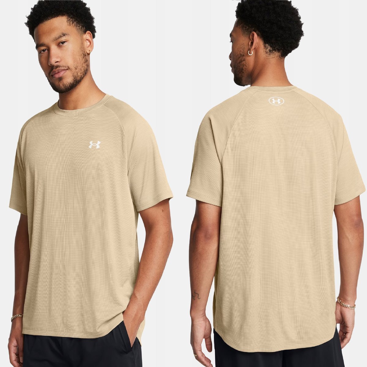 T-SHIRT KOSZULKA MĘSKA TRENINGOWA UNDER ARMOUR SZYBKOSCHNĄCA TECH M