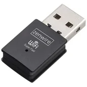 Karty sieciowe - Karta sieciowa ZENWIRE WD-AX302 USB-A, Zewnętrzna, 2.4 / 5 GHz WD-AX302 - miniaturka - grafika 1