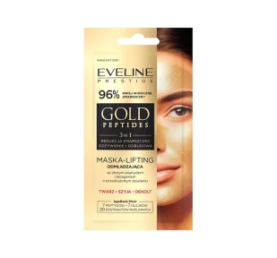 Eveline Gold Peptides odmładzająca maska-lifting 3w1 8 ml - Maseczki do twarzy - miniaturka - grafika 1