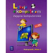 Podręczniki dla szkół podstawowych - Lekcje z komputerem zajęcia komputerowe podręcznik klasa 1 - miniaturka - grafika 1