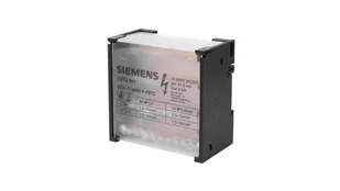 Siemens Blok rozdzielczy 80A 4P 500V 1x6-16mm2 + 8x4-10mm2 DIN 5ST2501 5ST2501 - Inne akcesoria elektryczne - miniaturka - grafika 1