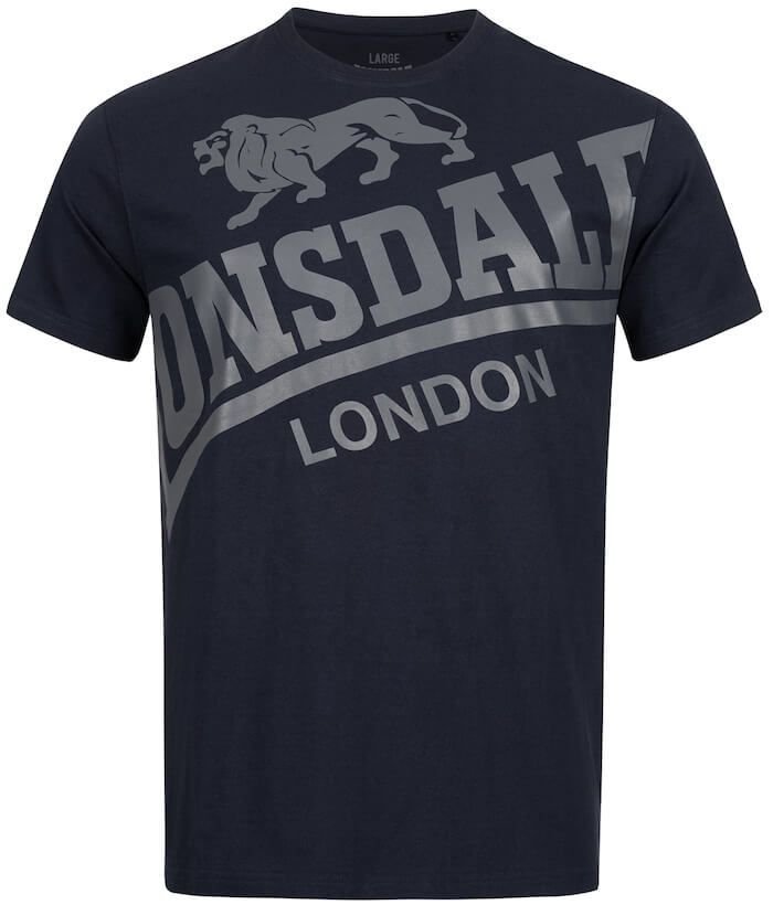 T-shirt LONSDALE WATTON granatowy-XL