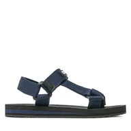 Sandały damskie - Sandały Big Star Shoes DD274A283 Granatowy - miniaturka - grafika 1