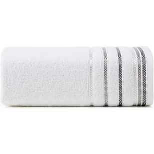 Eurofirany Euro Firany Ręcznik Kąpielowy Livia3 Biały 70x140 1217276 - Ręczniki - miniaturka - grafika 1