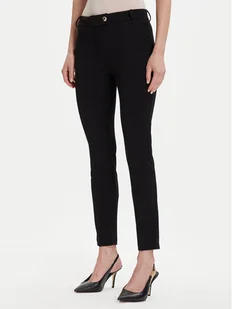 Rinascimento Chinosy CFC0126226003 Czarny Slim Fit - Spodnie damskie - miniaturka - grafika 1