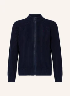 Tommy Hilfiger Kardigan blau - TOMMY HILFIGER - Swetry dla chłopców Tommy Hilfiger Kardigan blau - TOMMY HILFIGER - Swetry dla chłopców - miniaturka - grafika 1