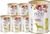 Mokra karma dla psów - Mokra karma weterynaryjna dla psa ze schorzeniami dróg moczowych 4Vets Natural Urinary Non-struvite 6 x 400 g - miniaturka - grafika 1