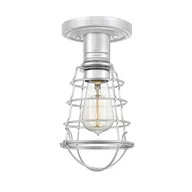Lampy sufitowe - Mixon lampa sufitowa loft chrom QZ-MIXON-SF-PC Quoizel - miniaturka - grafika 1