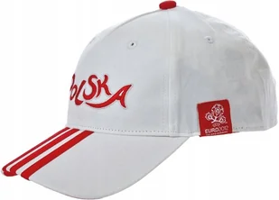 CZAPKA DZIECIĘCA ADIDAS POLSKA MŁODZIEŻOWA ROZMIAR OSFY - Czapki damskie - miniaturka - grafika 1