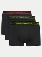 Majtki męskie - Emporio Armani Underwear Komplet 3 par bokserek 111357 4F717 21320 Czarny - miniaturka - grafika 1