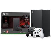 Konsole Xbox - Xbox Series X z napędem - 1TB + Diablo IV + dodatkowy pad (biały) - miniaturka - grafika 1