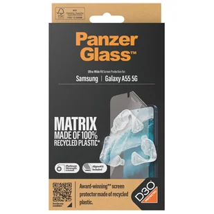 PanzerGlass Matrix Ultra-Wide Fit Sam A55 5G A556 Screen Protection 7362 with Easy Aligner - Szkła hartowane na telefon - miniaturka - grafika 7
