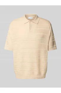 Koszulka polo o kroju relaxed fit z czystej bawełny model FOAM - Selected Homme - Koszulki męskie - miniaturka - grafika 1