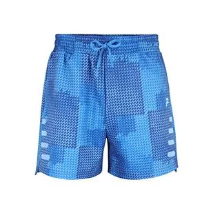 FILA Rodeneck AOP szorty lapis niebieskie poduszki Camo AOP-M - Spodenki damskie - miniaturka - grafika 1