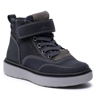 Geox Trzewiki J Riddock Boy Wpf A J167TA 032FU C0045 M Navy/Black - Półbuty damskie - miniaturka - grafika 1