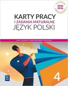 Podręczniki dla liceum - Język polski 4 Karty pracy i zadania maturalne dla liceum i technikum - miniaturka - grafika 1