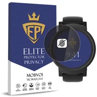 Akcesoria do smartwatchy - FOLIA 5D PRYWATYZUJĄCA SZKŁO ANTI-SPY DO MOBVOI TICWATCH E CAŁY EKRAN - miniaturka - grafika 1
