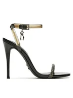 Sandały damskie - Steve Madden Sandały Balia SM11002882 Czarny - miniaturka - grafika 1