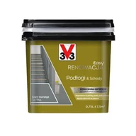 Emalie - Farba Renowacyjna Easy Renowacja Podłogi & Schody szary marengo 0,75 l V33 - miniaturka - grafika 1