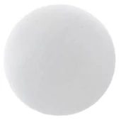 Prace ręczne dla dzieci - [608231] Kula styropianowa 20cm biała - miniaturka - grafika 1