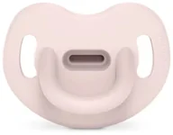 Smoczki uspokajające - SUAVINEX - 308639-SMOCZEK 100% SILIKONOWY ANATOMICZNY SX PRO/6-18M/RÓŻOWY/COLOUR ESSENCE - miniaturka - grafika 1
