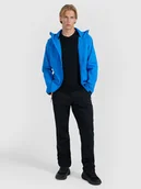 Odzież trekkingowa męska - 4F Spodnie trekkingowe membrana 10000 męskie - czarne L - miniaturka - grafika 1