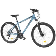 Rowery - Rower górski MTB INDIANA X-Pulser 3.7 M19 27.5 cala męski Niebiesko-czarny - miniaturka - grafika 1