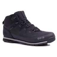 Buty trekkingowe męskie - Buty Trekkingowe Męskie Big Star Czarne EE174437 - miniaturka - grafika 1