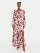 Sukienki - Guess Sukienka wieczorowa W6RK39 WJ712 Écru Regular Fit - miniaturka - grafika 1