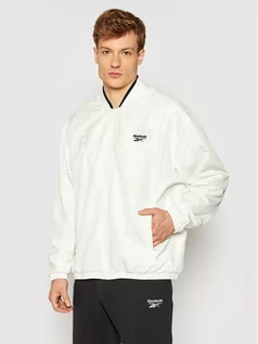 Kurtki męskie - Reebok Kurtka bomber Classics Back Vector GL2016 Biały Relaxed Fit - grafika 1