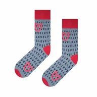 Skarpetki damskie - Steven skarpety 136 037 lovelove szary 44/46 - miniaturka - grafika 1