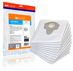 10x worki do odkurzacza Parkside PNTS 1300 D3 1300 A1, 1300 B2, PNTS 1400, 1400 B2, C1, D1, 1500, PNTS 30/6 - Worki do odkurzaczy - miniaturka - grafika 1