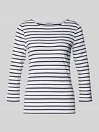 Koszulki i topy damskie - T-shirt o kroju regular fit z mieszanki wiskozy - miniaturka - grafika 1