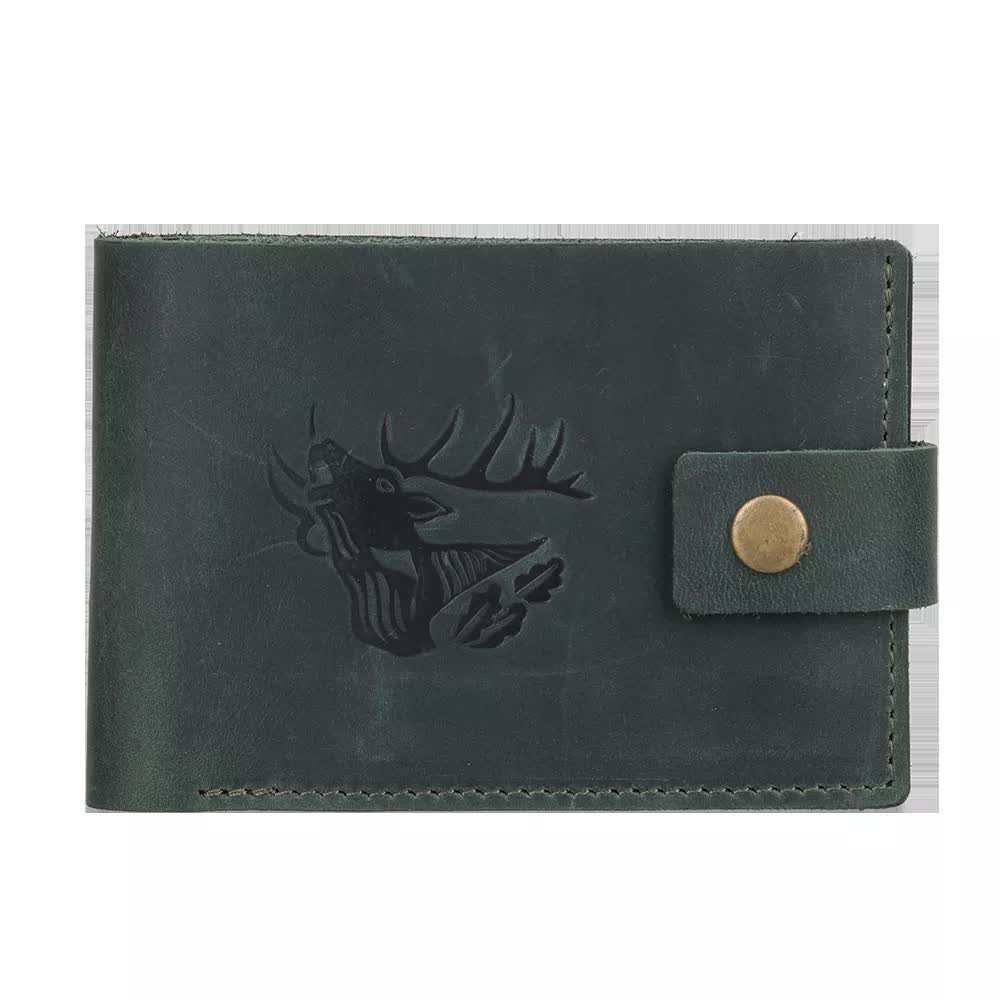 Portfel JAGER 2WOLFS - Zielony