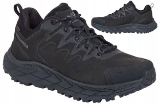 Męskie buty trekkingowe turystyczne KARRIMOR Goshawk Low K1106-BLK R. 45 - Buty trekkingowe męskie - miniaturka - grafika 1