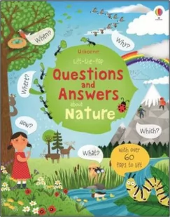 USBORNE PUBLISHING Lift the Flap Questions and Answers about Nature - Pozostałe książki - miniaturka - grafika 1