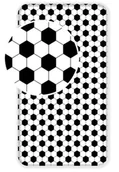 Prześcieradła dla dzieci - Dziecięce prześcieradło bawełniane Piłka nożna, 90 x 200 cm - miniaturka - grafika 1
