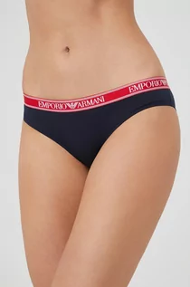Majtki damskie - Emporio Armani Underwear Underwear figi kolor granatowy - grafika 1