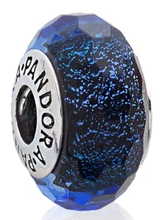 Pandora Srebrny charms ze szkłem Murano - Charmsy - miniaturka - grafika 1