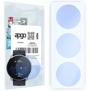 Szkło ochronne na ekran Hybrydowe 9H zamiennik hartowanego do Suunto 9 Peak - apgo Hybrid Smartwatch Protection Ochrona na ekran smartwatcha - Akcesoria do smartwatchy - miniaturka - grafika 1