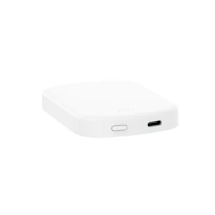 Crong MagSpot Power Bank - Bezprzewodowy power bank z MagSafe 5000mAh, USB-C 20W PD (biały) - Pozostałe akcesoria do telefonów - miniaturka - grafika 6