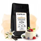 Cappuccino i kawy smakowe - Kawa smakowa ziarnista 500g PANNA COTTA Kafelov - miniaturka - grafika 1