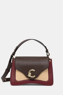 Coccinelle torebka skórzana kolor brązowy E1.T1P.18.02.01 - Torebki damskie - miniaturka - grafika 1