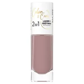 Lakiery do paznokci - Eveline Color &amp; Care - Lakier do paznokci z formułą pielęgnującą 124 8ml - miniaturka - grafika 1