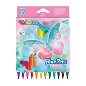 Długopisy - Flamastry CP Colorino Dreams 12 kolorów - PATIO - miniaturka - grafika 1