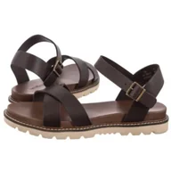 Sandały damskie - Sandały Brązowe 76196-52 (WO283-b) Wojas - miniaturka - grafika 1