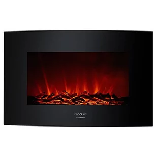 Cecotec Kominek Elektryczny Warm 3500 Curved Flames 2000W - Kominki elektryczne - miniaturka - grafika 1